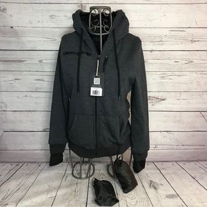 Baubax Women’s Charcoal Sweatshirt